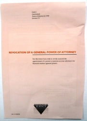 POWER OF ATTORNEY REVOCATION OF A GENERAL FORM 5   G00049