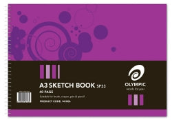 SKETCH BOOK TUDOR SP33 A3 SPIRAL   G00823