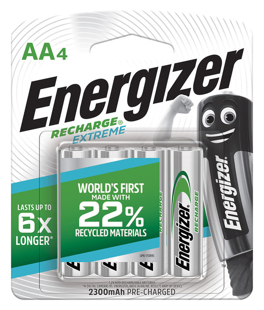 BATTERY ENERGIZER RECHARGABLE AA BP4   G00918