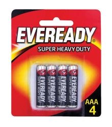 BATTERY EVEREADY BLACK 1212 AAA BP4   G01013