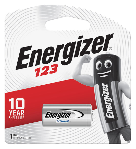 BATTERY ENERGIZER LITHIUM EL123AP 3V BP1   G01230