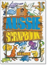 SCRAPBOOK OLYMPIC AUSSIE ANIMALS 64PG   G01237