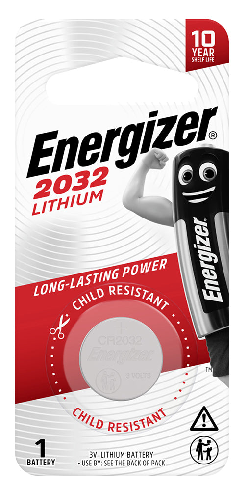 BATTERY ENERGIZER CALCULATOR/GAMES ECR2032 BP1   G02032