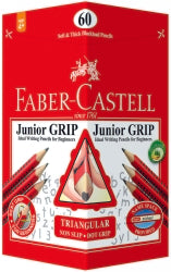 PENCIL LEAD FABER-CASTELL JUNIOR GRIP WITH DOTS 2B BX60   G02285