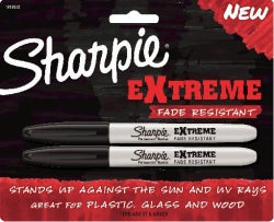 MARKER SHARPIE EXTREME BLACK PK2   G02355