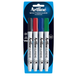 MARKER WHITEBOARD ARTLINE SUPREME ASST 4PK   G02407