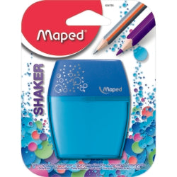 SHARPENER MAPED 2 HOLE SHAKER SHARPENER ASST COLOURS   G02415