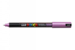 MARKER UNI POSCA PC1MR N/POINT 0.7MM METALLIC PINK (MULTIPLE ORDER REQ 6)  G02542