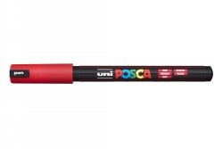 MARKER UNI POSCA PC1MR N/POINT 0.7MM RED (MULTIPLE ORDER REQ 6)  G02546