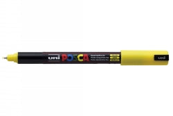 MARKER UNI POSCA PC1MR N/POINT 0.7MM YELLOW   G02550