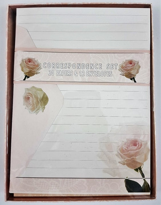 WRITING SET OZCORP ROSE PINK   G02927