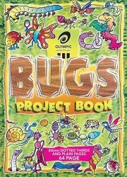 PROJECT BOOK OLYMPIC 335X245MM 24MM BUGS DOTTED THIRDS 64PG   G04177