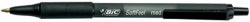 PEN BIC BP SOFT FEEL RETRACT BLACK   G04216