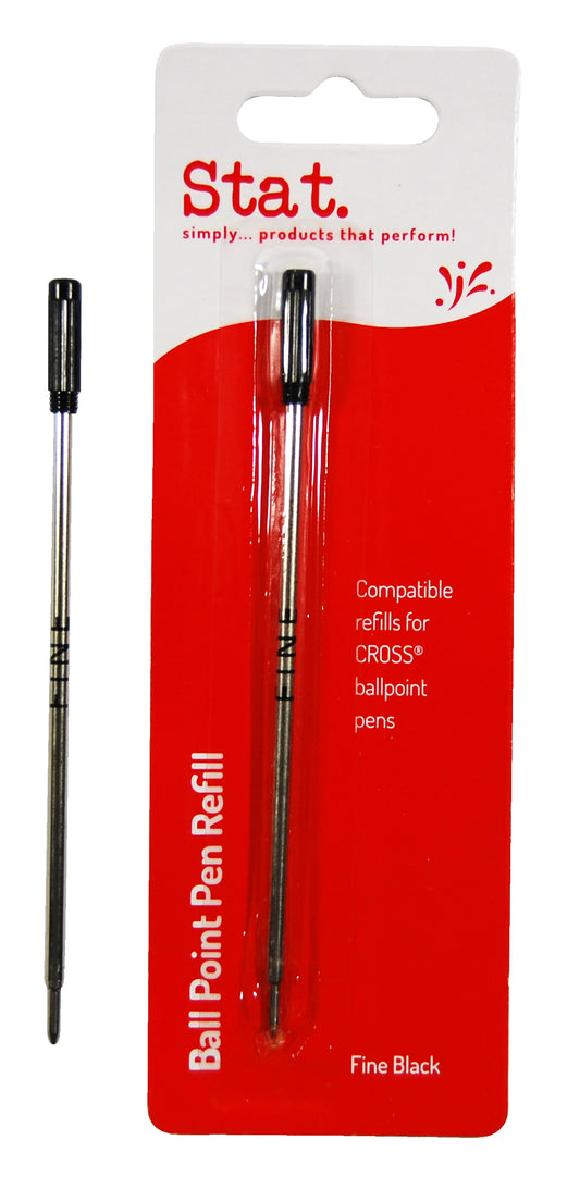 PEN REFILL STAT (CROSS) BP F BLACK   G04253