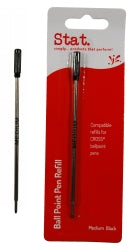 PEN REFILL STAT (CROSS) BP MED BLACK   G04255