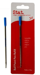 PEN REFILL STAT (CROSS) BP MED BLUE   G04256