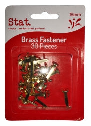 PAPER FASTENER STAT BRASS 3/4 INCH PK30   G05275