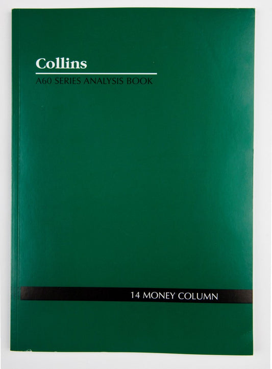 ANALYSIS BOOK COLLINS A60 14MC   G06023