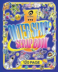 SCRAPBOOK OLYMPIC OUTERSPACE 335X280MM 120PG   G09213