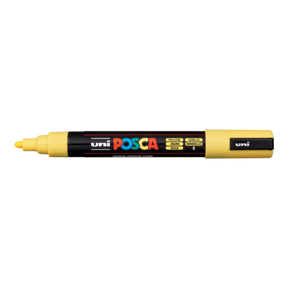 MARKER UNI POSCA PC5M BULLET TIP YELLOW   G10274E