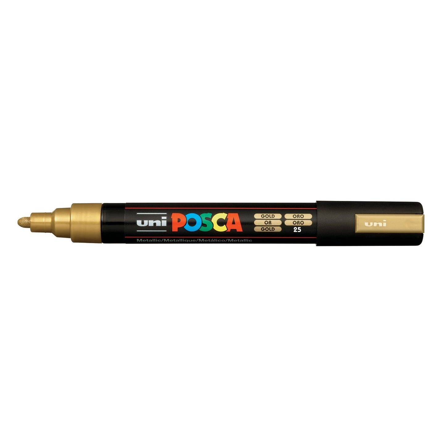 MARKER UNI POSCA PC5M BULLET TIP GOLD   G10278E