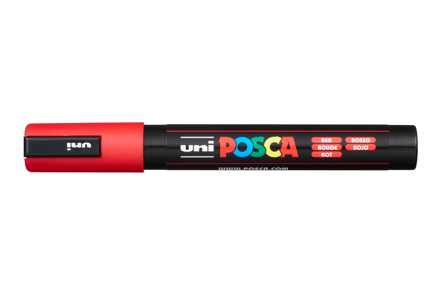 MARKER UNI POSCA PC5M BULLET TIP RED   G10281E