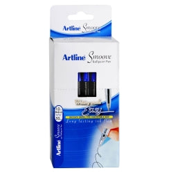 PEN ARTLINE BP SMOOVE 1MM BLUE BX50   G10348