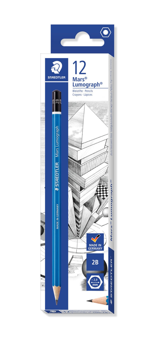 PENCILS STAEDTLER/MARS LUMOGRAPH 2B   G10402