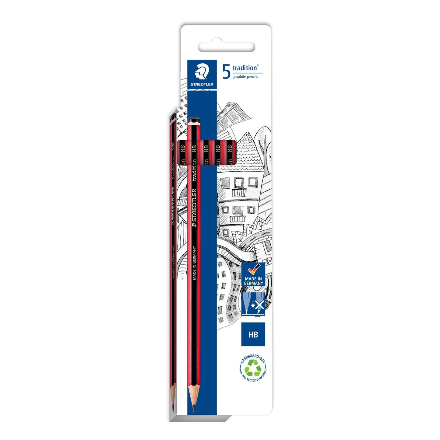 PENCIL LEAD STAEDTLER TRADITION 110 HB CRD5   G10407