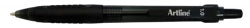 PEN ARTLINE BP 8410 RETRACT MED BLACK   G10476