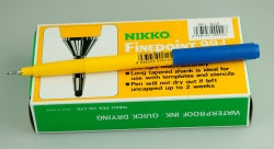 PEN NIKKO 99-L 0.4MM FINELINE BLUE   G10506