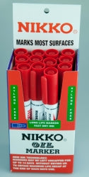 MARKER NIKKO 1700 BULLET RED   G10536