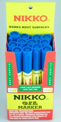 MARKER NIKKO 1800 CHISEL BLUE   G10539