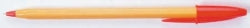 PEN BIC ORIGINAL ORANGE BP FINE RED BX12   G10556