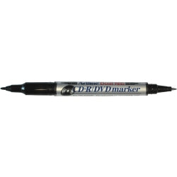 MARKER ARTLINE 841 CD-R BLACK DUAL TIP   G10570