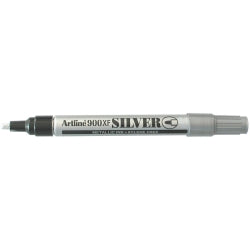 MARKER ARTLINE 900XF PERMANENT 2.3MM BULLET NIB SILVER   G10605