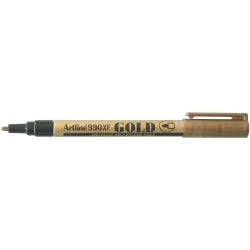 MARKER ARTLINE 990XF PERMANENT 1.2MM BULLET NIB GOLD   G10606