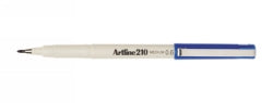 PEN ARTLINE FINELINER 210 0.6MM MEDIUM BLUE BX12   G10661