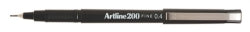 PEN ARTLINE FINELINER 200 0.4MM FINE BLACK BX12   G10663