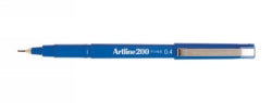 PEN ARTLINE FINELINER 200 0.4MM FINE BLUE   G10671