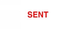 X-STAMPER 1567 SENT RED   G10747