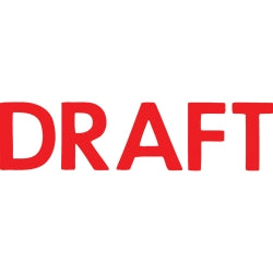 X-STAMPER 1068 DRAFT RED   G10792