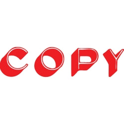 X-STAMPER 1336 COPY RED   G10808