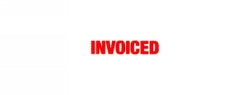 X-STAMPER 1532 INVOICED RED   G10863