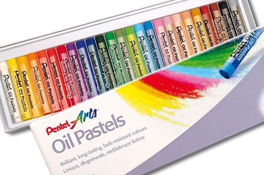 SP- PASTELS PENTEL OIL ROUND STICK 25'S (MULTIPLE ORDER REQ 12) Special Order Only G11120