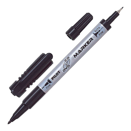 MARKER PILOT CD/DVD BLACK XFINE TWIN ENDED   G11191