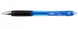 PEN ARTLINE BP FLOW 1.0MM RETRACTABLE BLUE   G11229