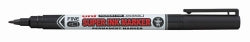 MARKER UNI SUPER INK OIL BASE 0.9MM TIP BLACK   G11374