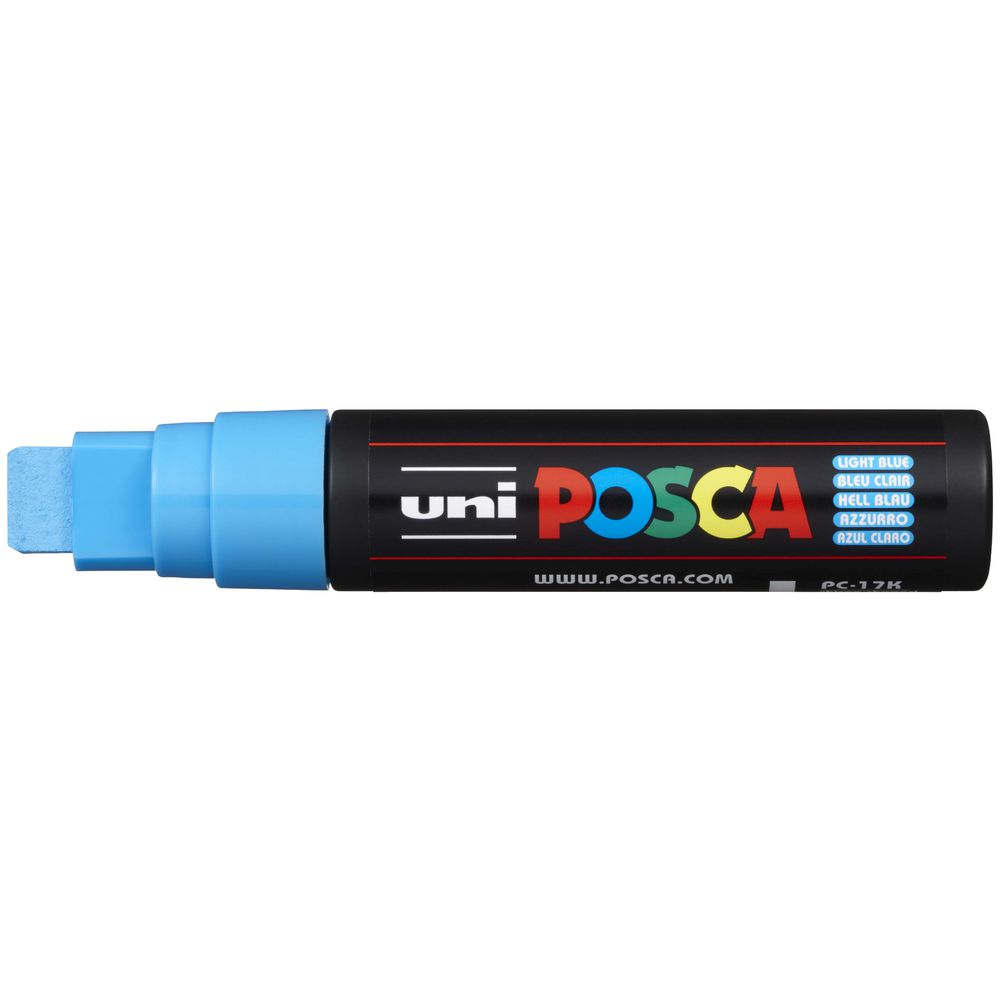 MARKER UNI POSCA PC17K 15MM LIGHT BLUE   G11377E