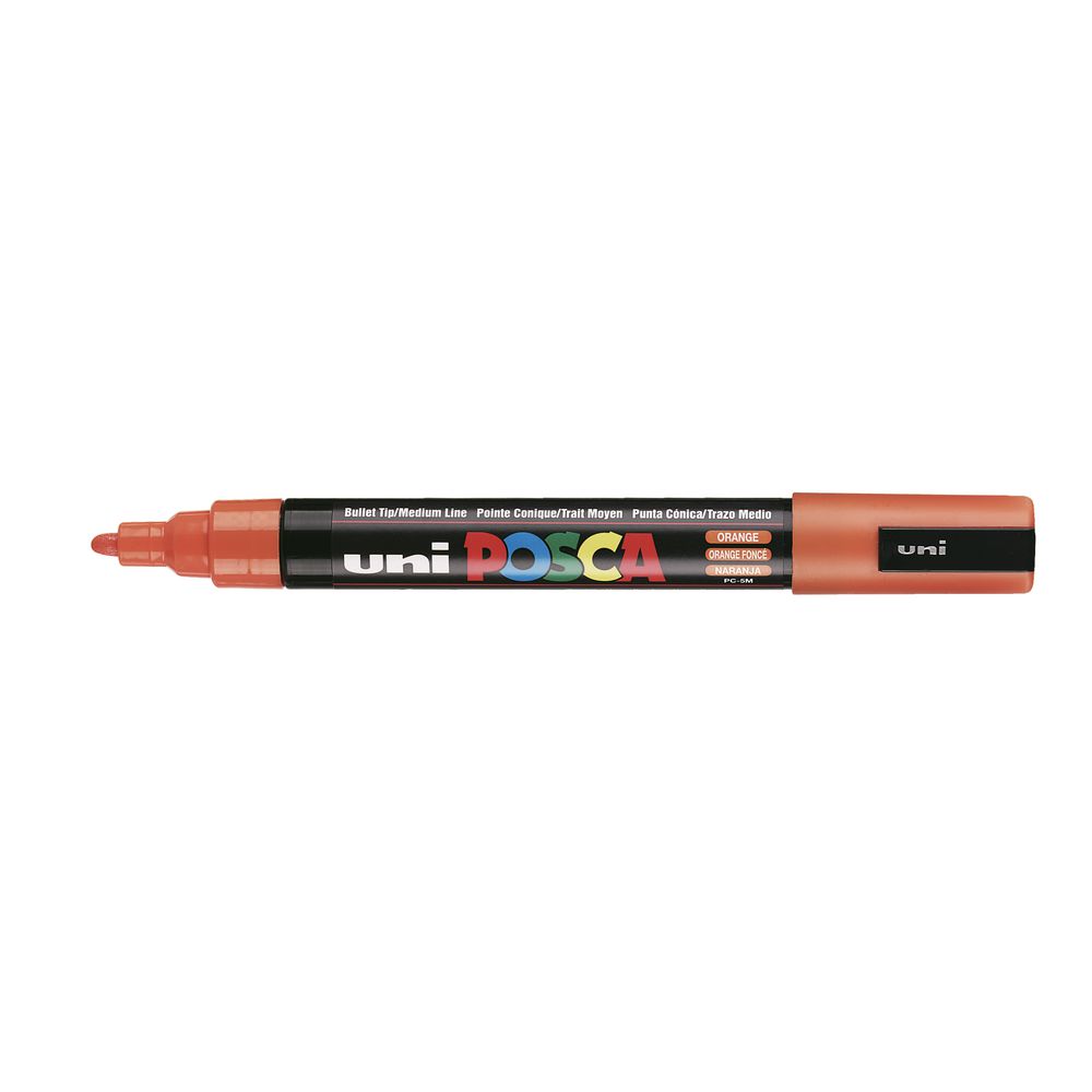 MARKER UNI POSCA PC5M BULLET TIP ORANGE   G11383E